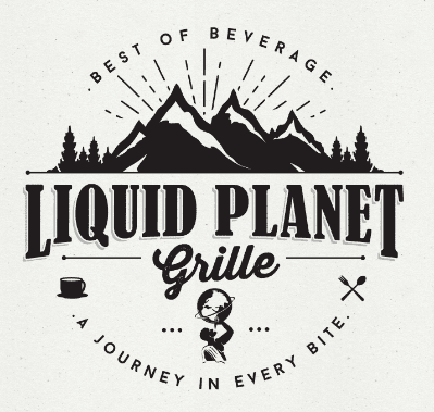 Liquid Planet Grille Logo