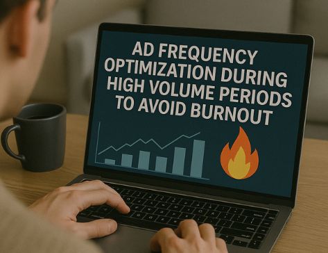 Ad Frequency Optimization During High Volume Periods to Avoid Burnout